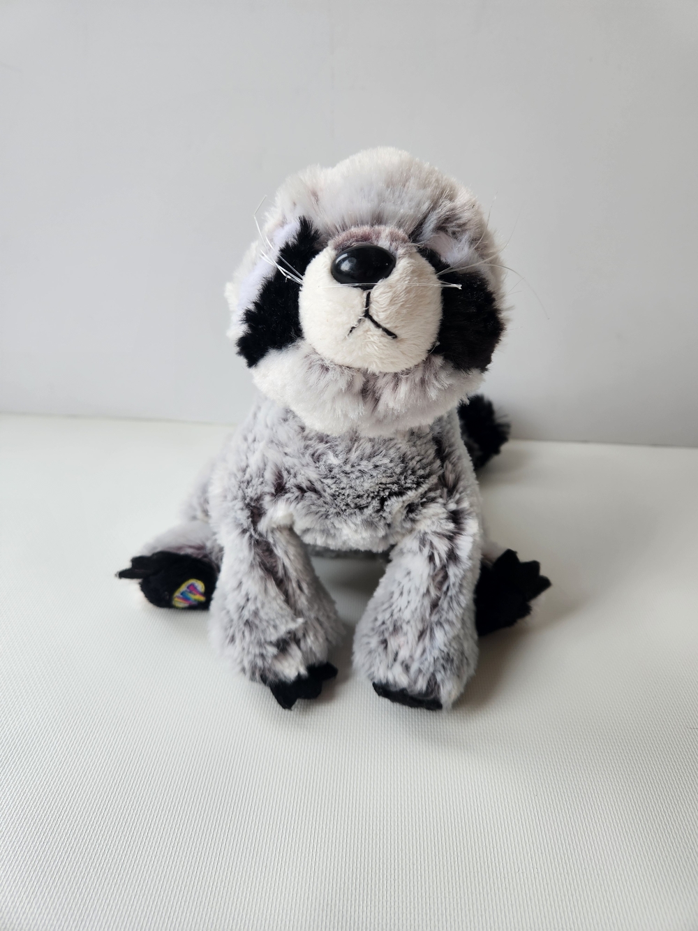 Ganz Webkinz Racoon HM143 No Code Stuffed Animal Plush Toy